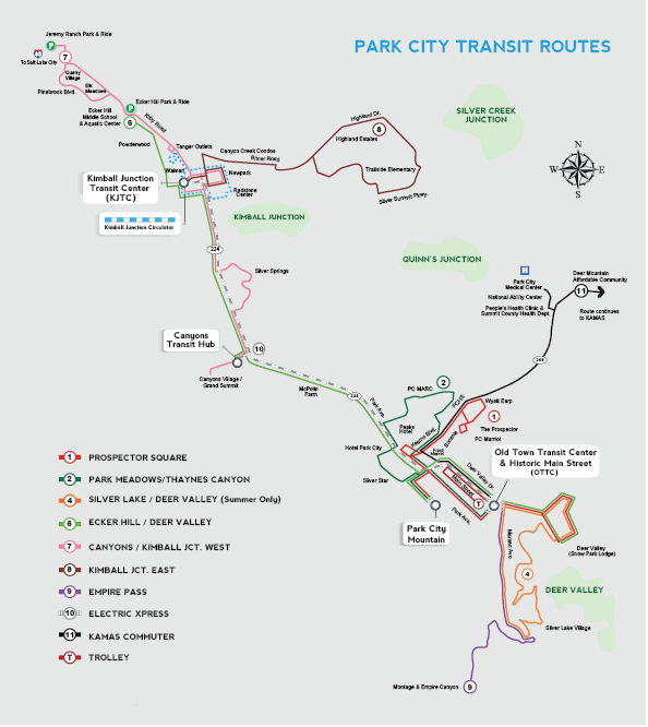 Park City Utah Map