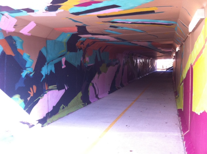 Bonanza Tunnel Mural