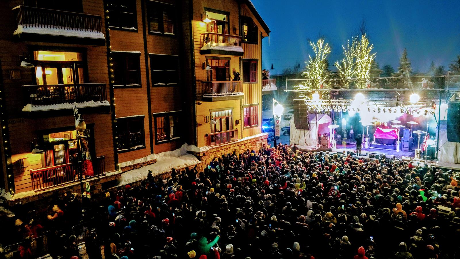 Concert on Lower Main Street