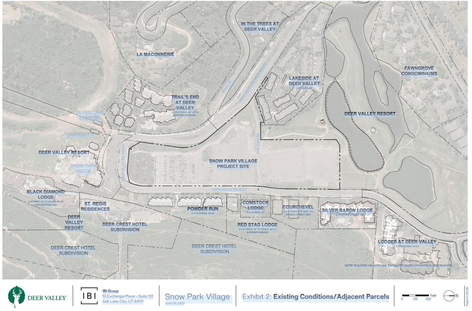 Existing Condition-Adjacent Parcels Map