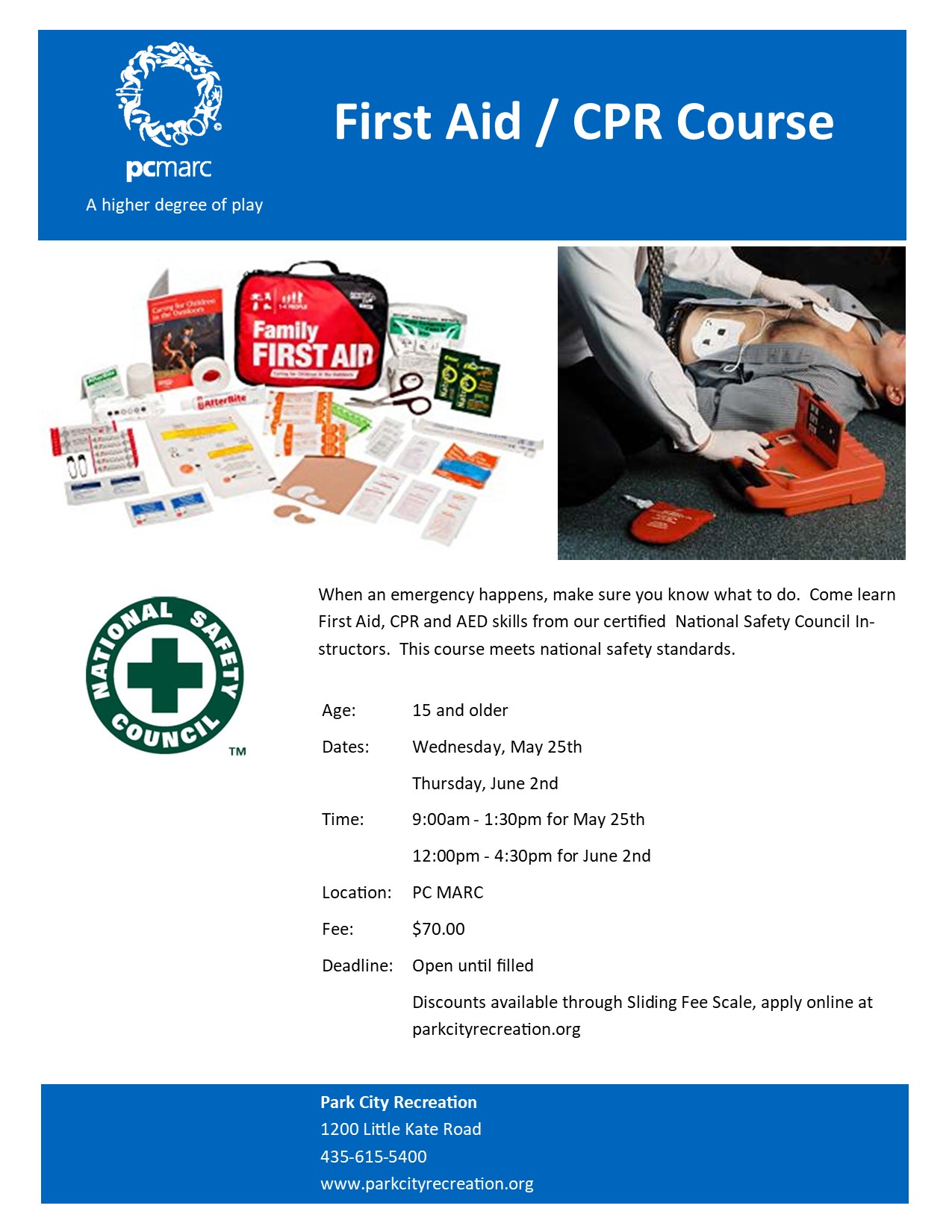 First Aid Flyer- May.June 2022