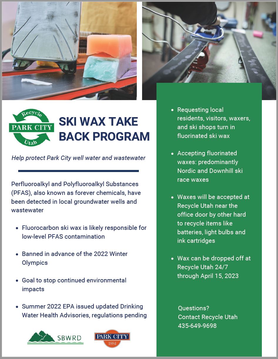 Ski Wax Program Flyer
