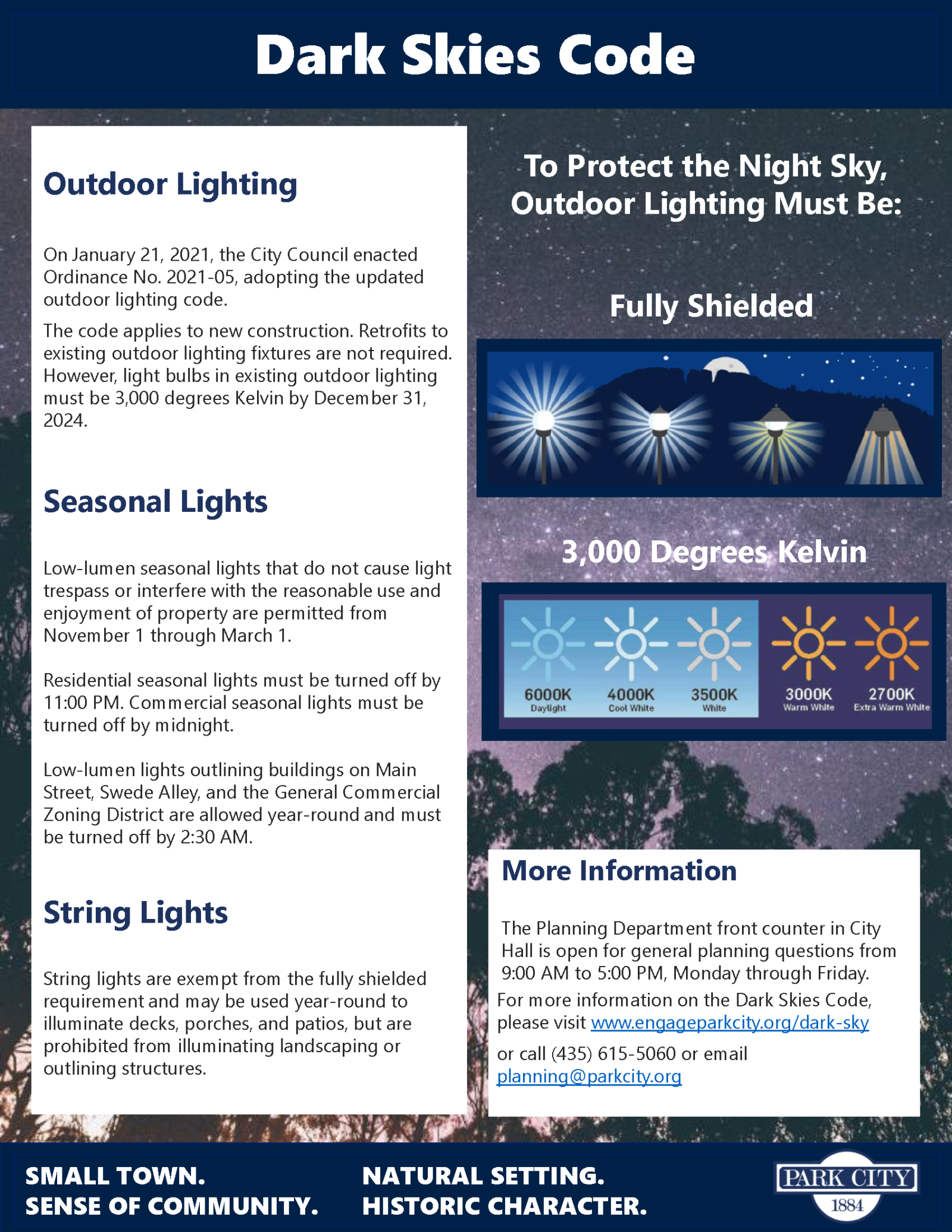 Dark Skies One-Pager