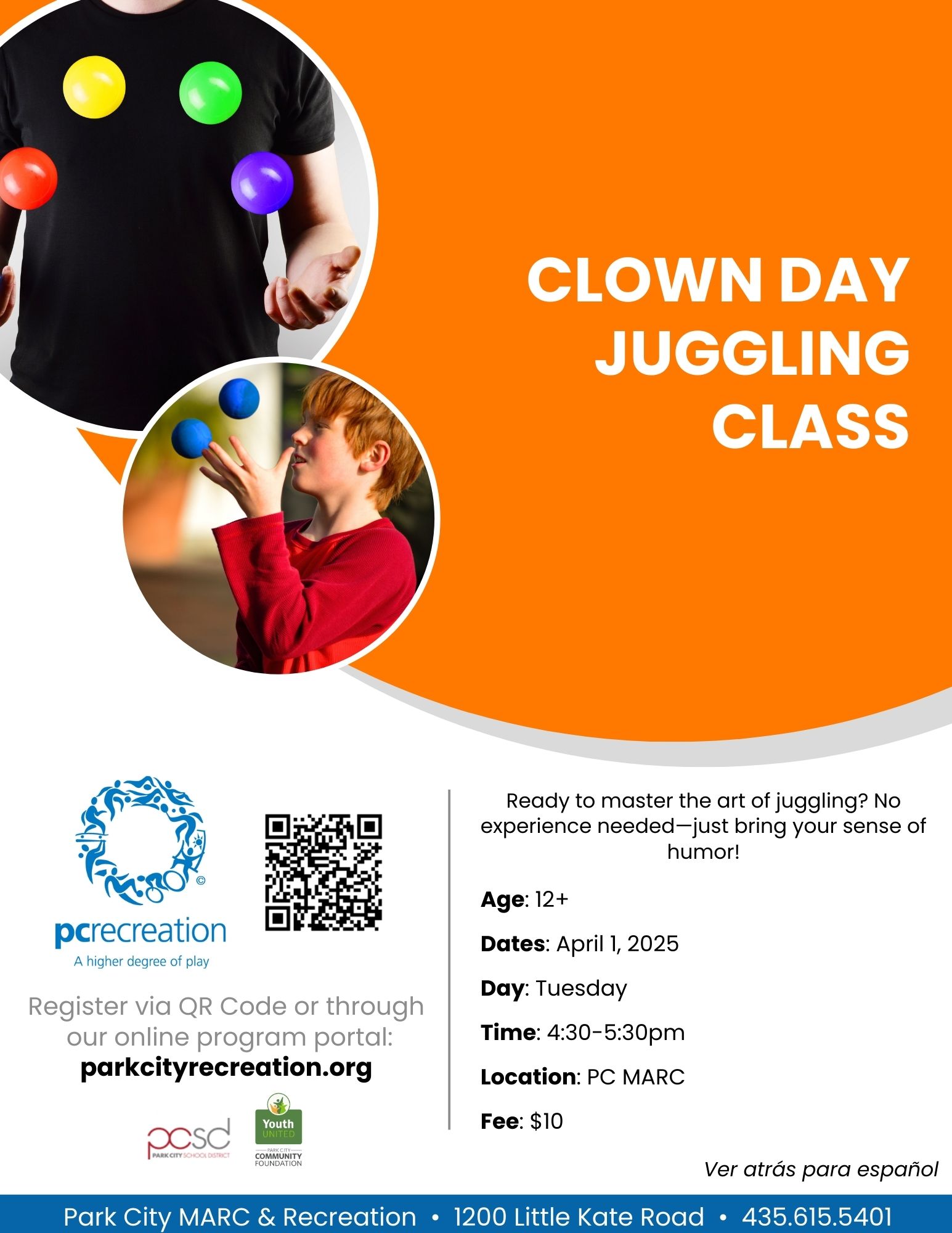 Juggling Class - April 2025